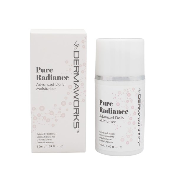 Dermaworks Pure Radiance Advanced Daily Face Moisturiser - Pro Collagen - Anti-aging - Anti-wrinkle Eye Cream with Vitamin C, Retinol & Hyaluronic Acid