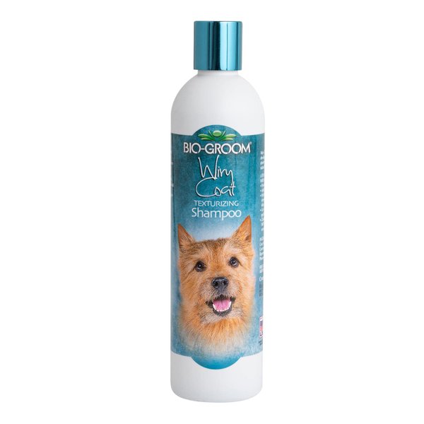 Bio-Groom Wiry Coat Dog Shampoo – Tearless, Dog Bathing Supplies, Puppy Wash, Cat & Dog Grooming Supplies, Cruelty-Free, Made in USA, Texturizing Shampoo, Dog Products – 12 fl oz 1-Pack