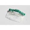 Amazonite Stone Hair Comb