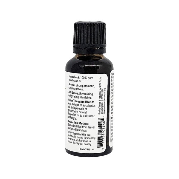 Now Foods Essential Oils Eucalyptus -- 1 fl oz