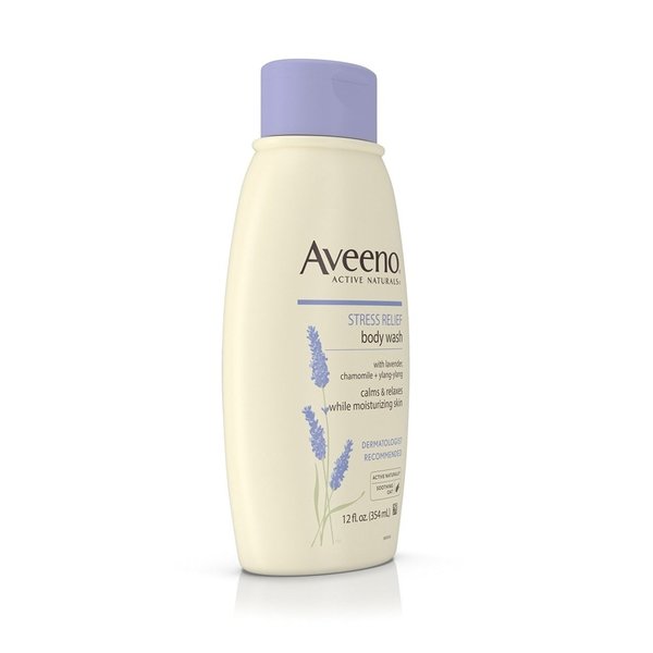 Aveeno Active Naturals Stress Relief Body Wash 12 Oz