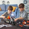 HOGOKIDS Motorcycle Building Block Set - 436 PCS Collectible Motorcycle Display Model, STEM Tech Motorbike Toy Collection Brick Kit for Adults Kids Boys Ages 6 7 8 9 10 11 12+ Years Old