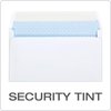 Quality Park #6 3/4 Self-Seal Security Envelopes, Security Tint and Pattern, Redi-Strip Closure, 24-lb White Wove, 3-5/8 x 6-1/2, 100/Box (QUA10417) (Pack of 1)