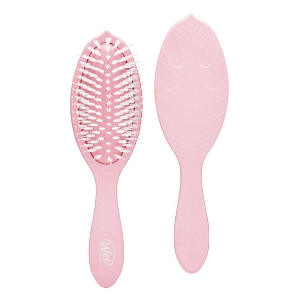 Wet Brush Go Green Watermelon Oil Infused Detangling Hair Brush - Pain-Free Ultra-Soft Detangler Bristles Glide Through Tangles with Ease - Protects Against Split Ends