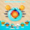 Musical Crawling Crab Baby Toy, Tummy Time Crab Baby Toy with Learning System Led Light Music for 6-12 6-18 Months Baby Walking Dancing Toddlers Bilingual Learning Toys, First Christmas Birthday Gifts