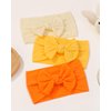 jollybows 20pcs Baby Girls Nylon Headbands Turban Hair Bows Hair Band Elastic Hair Accessories for Kids Toddlers Infants Newborn