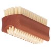 Redecker Natural Pig Bristle Nail Brush with Oiled Pearwood Handle, 3-3/4-Inches