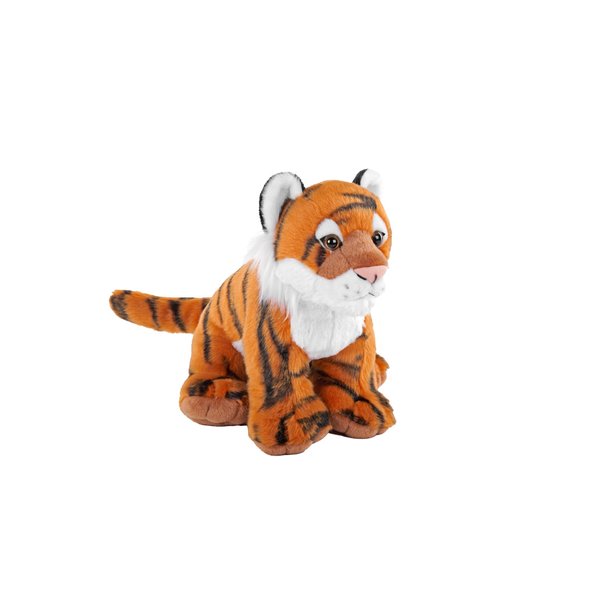 Wild Republic Cuddlekins Adult Tiger, Stuffed Animal, 12 Inches, Plush Toy, Fill is Spun Recycled Water Bottles