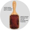 Sam Villa Artist Series Polishing Wooden Paddle Brush For Hair Styling