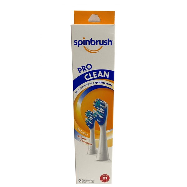 ARM & HAMMER Spinbrush Pro-Clean Replacement Brush Heads, Medium 2 ea (Pack of 11)