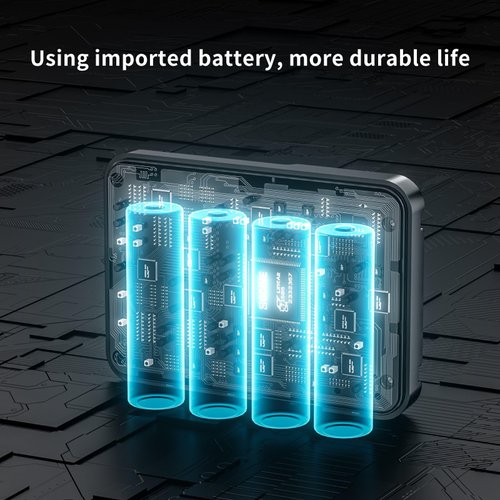 ZGCINE X50 V-Mount Battery,Support 45W PD USB-C Fast Charger,52Wh/14.8V 1.3-inch IPS Screen for Camera Photography