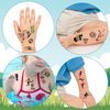 10 Sheets Soccer Tattoos Temporary for Kid Adult,Football Fake Tattoos Designs, Waterproof Body Art Stickers, Fan Games Event Tattoo Decorations, Party School Reward Prizes Supplies