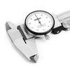 DNA Motoring TOOLS-00055 Premium-Grade Stainless Steel Dial Caliper, 6 Inch, Shockproof Measuring Micrometer w/Lockable Head