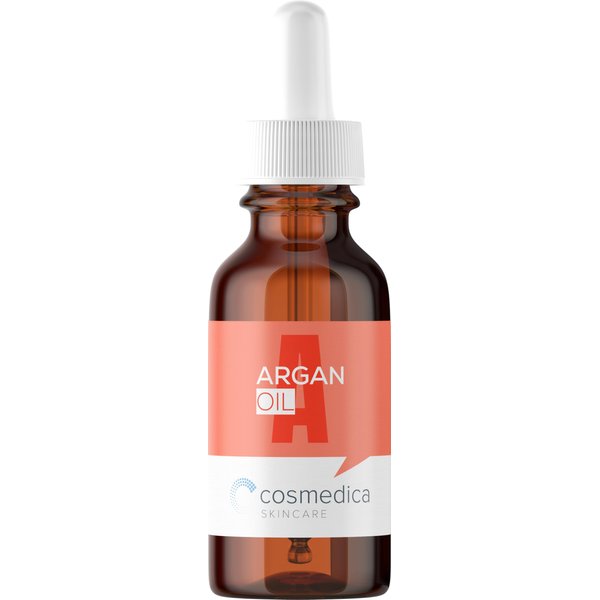 Cosmedica Skincare Argan Oil - 100% Pure Argan Oil for Skin, Hair, Face Serum - Hydrates, Nourishes, and Protects - Cruelty Free, Paraben Free, Vegan - 1 Fl Oz