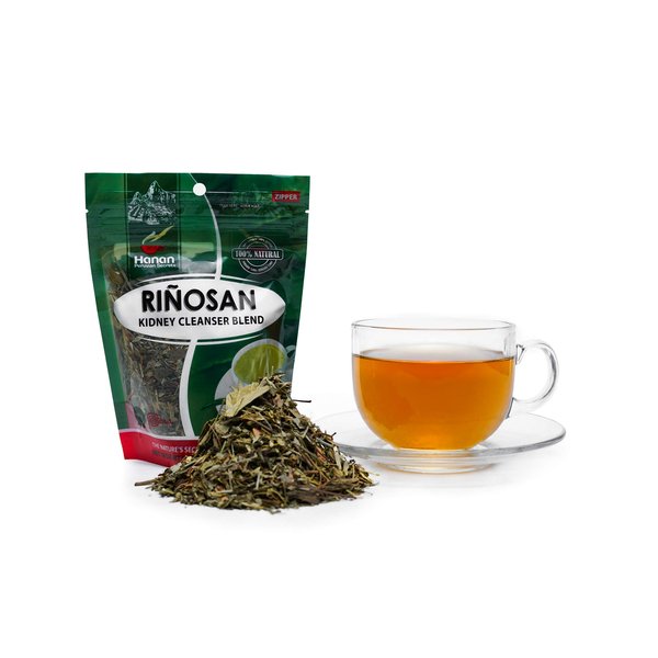 Hanan Peruvian Secrets Rinosan Herbal Tea | 100% Natural Kidney Cleanse Aid Blend | 1.76oz / 50g | Naturally Aids in Supporting Healthy Kidney and Urinary Tract Function