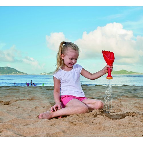 (Red) - Hape Beach and Sand Toys Rain Shovel Toys, Red