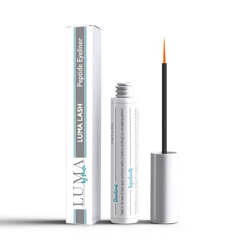 Eyelash Growth Enhancer & Eyebrow Serum - Moisturizes, Lengthens & Volumizes Sparse, Thinning Eyelashes & Brows - Formula with Stem Cell Complex, Glycerin, Peptide, Panthenol