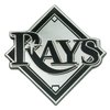 FANMATS 26731 Tampa Bay Rays 3D Chrome Metal Auto Emblem