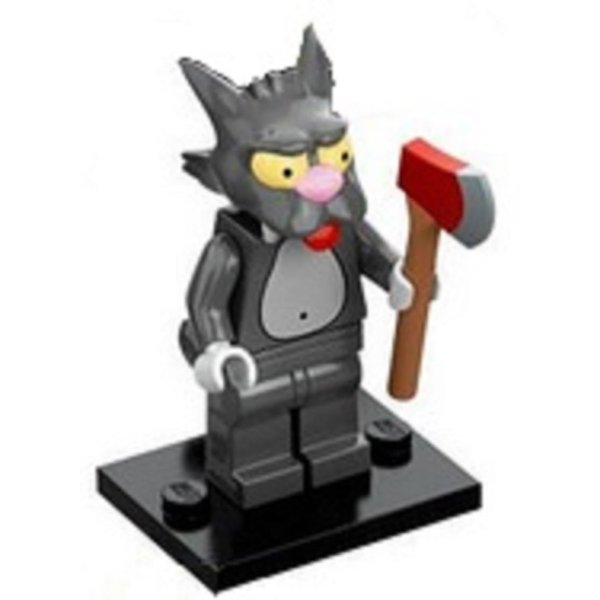 LEGO 71005 Scratchy Mini Figure from the Collectible Figure Series The Simpsons
