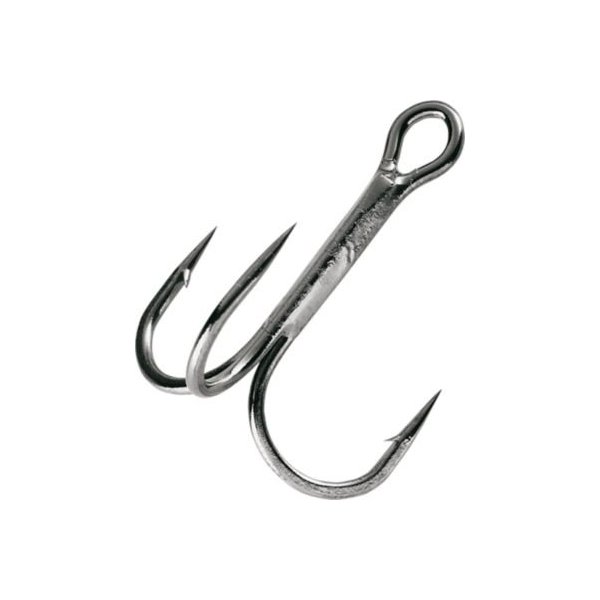 Gamakatsu Treble Hook 2Xstrong, Size: (7 Pack) NS Black, 1