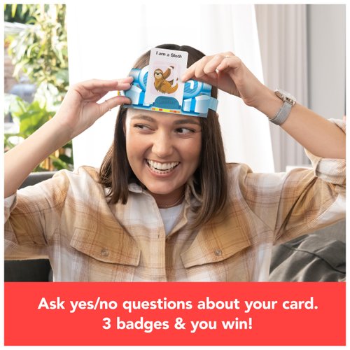 Hedbanz 2023 Edition Cards Picture Guessing Board Game- Family Games | Games for Family Game Night| Kids Games | Card Games for Families & Kids Ages 6 and up