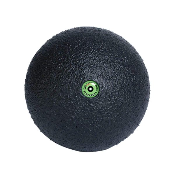 BLACKROLL - Trigger Point Ball for Exercise and Muscle Recovery, Deep Tissue Massager for Myofascial Release in The Shoulders, Neck, and Back, Ideal Plantar Fasciitis Relief Tool, 4.7", Black