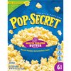 Pop Secret Microwave Popcorn, Movie Theater Butter Flavor, 3.2 Oz Sharing Bags, 6 Ct