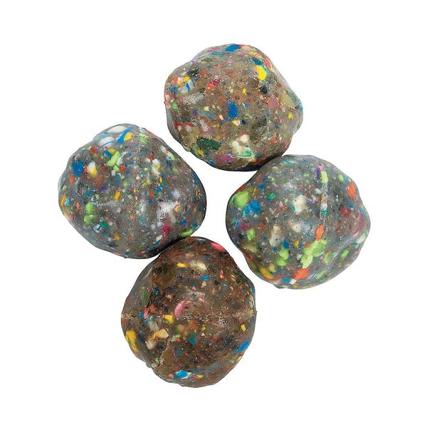 Fun Express Small Rock Bouncing Balls (1 Dozen) (1.5") Toys, Balls, Bouncing Balls, Party Favors - VBS Vacation Bible School Supplies/Decor