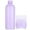 Root Comb Applicator Bottle, 160ml Hair Oil Applicator Bottle Hair Dye Bottle with Graduated Scale, Profssional Brush Applicator Comb Hairdressing Coloring Styling Tool ()