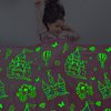 BORORO Glow in The Dark Blanket Castle Pink Blanket Birthday Gifts for Toddler Kids Girls Blankets