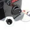 PIUGILH Fuel Door Locking Fit for Hummer H2 2003-2009 Exterior Accessories, Fuel Door Locking Billet Gas Tank Cap Cover