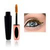 Kyannkara Washable Mascara Eye Makeup, Lengthening Mascara,Volumizing Mascara, Mascara Makeup (tan)