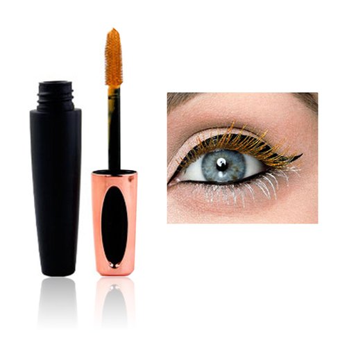 Kyannkara Washable Mascara Eye Makeup, Lengthening Mascara,Volumizing Mascara, Mascara Makeup (tan)