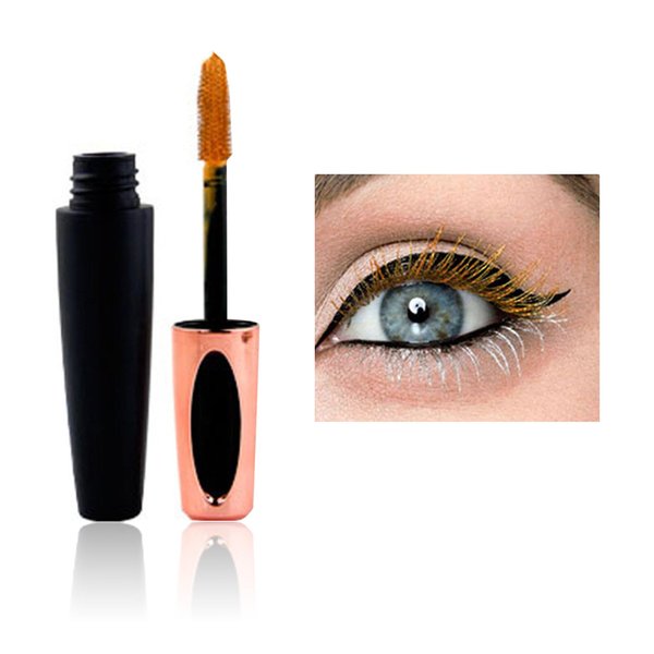 Kyannkara Washable Mascara Eye Makeup, Lengthening Mascara,Volumizing Mascara, Mascara Makeup (tan)