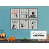 Banksy Wall Art Set - Inspirational Quotes Room Decor - Motivational Graffiti Street Art for Teens Bedroom, Living Room, Dorm - Set of 6-8x10 each Poster Picture Prints Home Decoration
