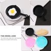 Sewroro 10pcs Miniature Pans Doll House Kitchen Small Frying Pan Miniature Skillet Simulation Cooking Pan Models Mini House Accessories Decoration