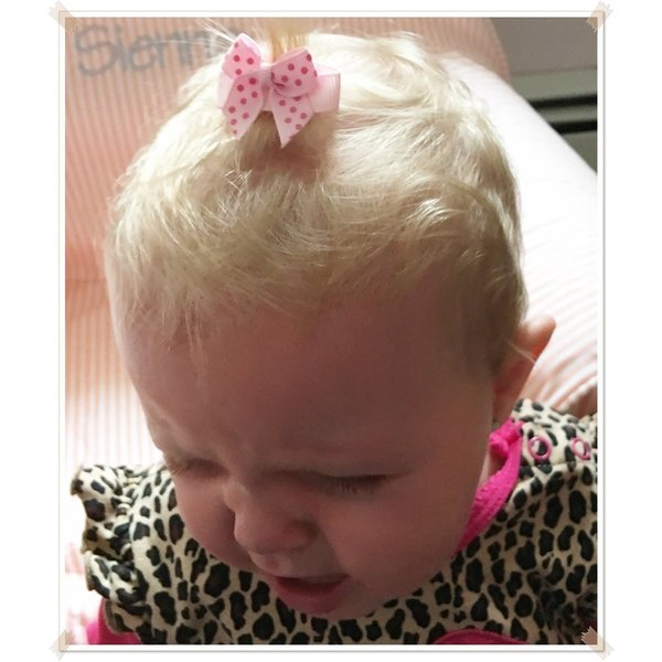 HAIR BOWS Made with self fasteners for Baby Girls, bows, BABY SHOWER GIFT, Small Bows, Traditional Mini Bows, Blue, White, Green, Yellow, Hot Pink, Light Pink, Bows, small soft baby hair bows