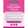 Collagen Cream | 4 oz | Professional Strength | Paraben & SLS Free, Gluten Free | For Face and Body | by Nature's Truth