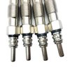 Ensun DRX00059 Diesel Glow Plug - Fast Start Dual Coil - replacement for - 1997-2004 VW 1.9 TDI (Pack of 4)