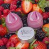 Clean & Pure Lip Mask - Berry Flavored Lip Mask for Dry Cracked Lips - Hydrating Lip Balm with Cruelty Free Natural Ingredient, Vitamin E Oil - Lip Sleeping Mask for Soft & Plump Lips Overnight