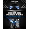 RAMHORN H11 Bulbs, H8 H9 Light Bulbs 12000 LM 6500K Xenon White Instant Plug-in Fanless Halogen Replacement Fog Light, Pack of 2