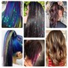 Fairy Hair Tinsel Kit with Tools 12 Colors 2400 Strands 48 Inch Glitter Tinsel Hair Extensions Heat Resistant