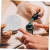 NOLITOY 3pcs Nail Stamper Nail Stamping Plates Nail Stamps for Nail Art Nails Stamper Nail Arttemplates Stamping Plates for Nails Nail Stencil Multifunction Manicure Tools Stainless Steel