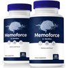 (2 Pack) Memoforce Pills, Unlock Your Full Potential with MemoForce Capsules - Supports Memory, Focus & Concentration, for Balanced Health and Function, Official Memo Force Reviews (120 Capsules)