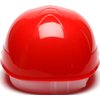 Pyramex Ridgeline 4 Point Glide Lock Suspension Bump Cap, Red