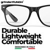 grinderPUNCH High Magnification Power Readers Reading Glasses 1.00-6.00
