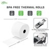 [5 Pack] EcoQuality Thermal Cash Register Rolls 1-3/4 in x 150 ft. Guaranteed to work efficiently with your machines printer head - Easy to Replace Thermal Rolls (44MM x 150FT)