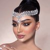Wedding Hair Comb Bridal Headbands Rhinestones Headpieces Crystal for Brides Bridesmaids Women Hair Accessories (Silver)