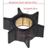 big-autoparts Water Pump Impeller for Mercury Outboard Motor 30HP 35HP 40HP 45HP 50HP 60HP,65HP 70HP Compatible Part Number 47-89983T