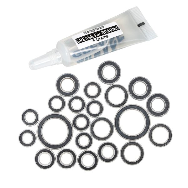 RampCrab Hardened Steel Bearing Kit for TRX4M RC car, Upgrades Parts for 1/18 TRX4m RC Crawler Car, 22PCS